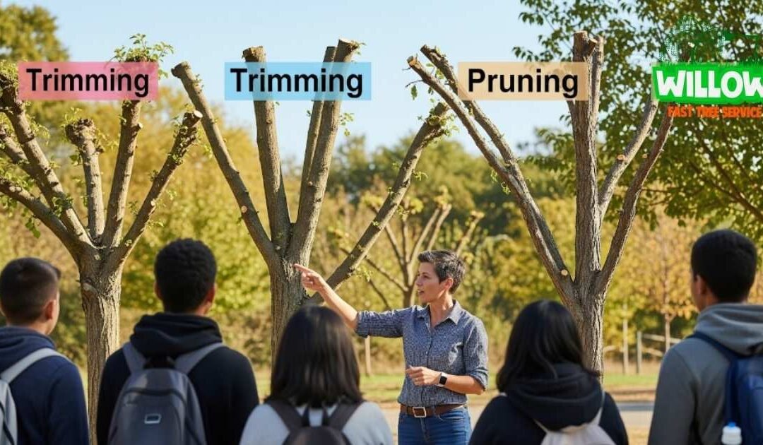 What Is the Difference Between Tree Trimming and Tree Pruning?
